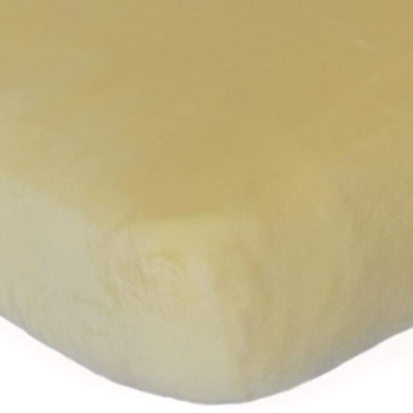 Go Mama Go Designs Minky Crib Sheet, Yellow NEW Luxurious Soft - Picture 2 of 5